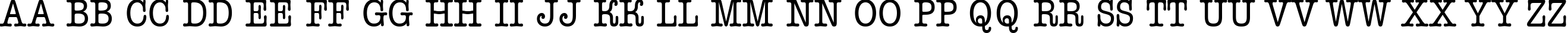 Пример написания английского алфавита шрифтом a_OldTyperTitulNr