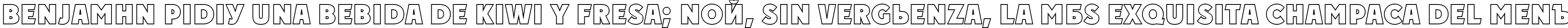 Пример написания шрифтом a_PlakatTitulOtl ExtraBold текста на испанском