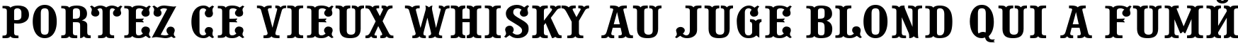 Пример написания шрифтом a_Presentum текста на французском