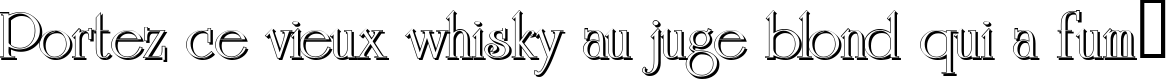 Пример написания шрифтом a_RomanusSh текста на французском