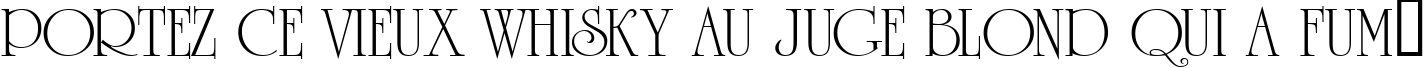 Пример написания шрифтом a_RomanusTitul текста на французском