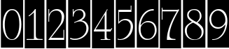 Пример написания цифр шрифтом a_RomanusTtlCmD1Cb
