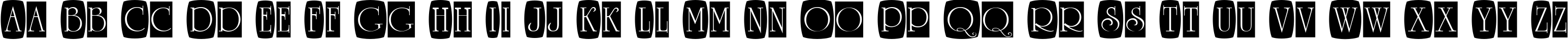 Пример написания английского алфавита шрифтом a_RomanusTtlCmD2Cb