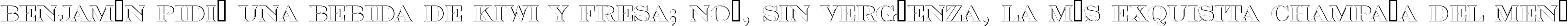 Пример написания шрифтом a_SeriferTitulSh текста на испанском