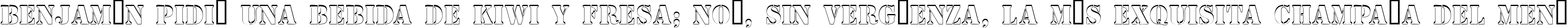 Пример написания шрифтом a_StamperSh текста на испанском
