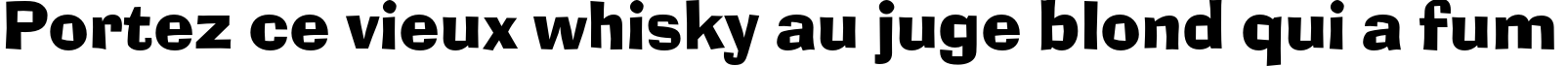 Пример написания шрифтом Ad Lib C BT текста на французском