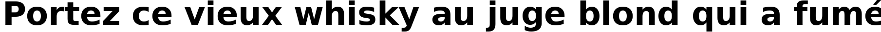 Пример написания шрифтом ae_Ouhod Bold текста на французском