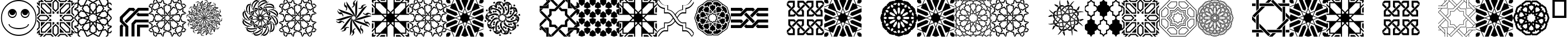 Пример написания шрифтом AGA Arabesque Free Sample текста на французском