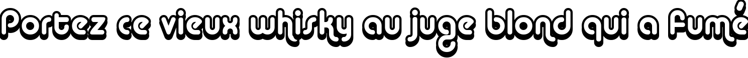 Пример написания шрифтом Alba Super текста на французском