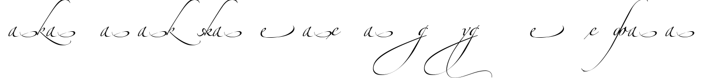 Пример написания шрифтом Alexandra Zeferino Ornamental текста на белорусском