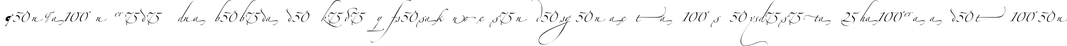 Пример написания шрифтом Alexandra Zeferino Ornamental текста на испанском