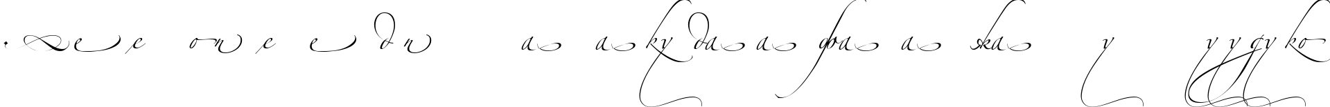 Пример написания шрифтом Alexandra Zeferino Ornamental текста на украинском