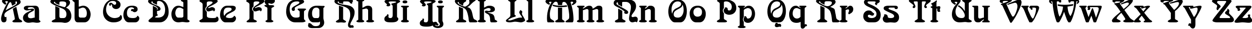 Пример написания английского алфавита шрифтом Arabia Plain:001.003