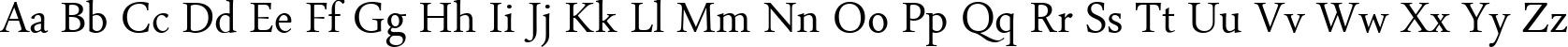 Пример написания английского алфавита шрифтом Arabic Typesetting