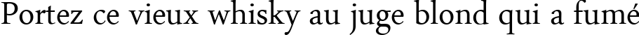 Пример написания шрифтом Arabic Typesetting текста на французском