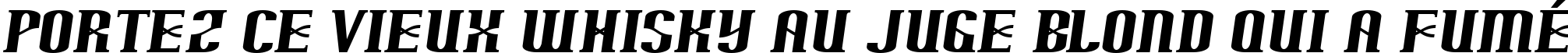 Пример написания шрифтом Arnprior текста на французском