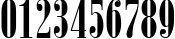 Пример написания цифр шрифтом Arsis-Regular