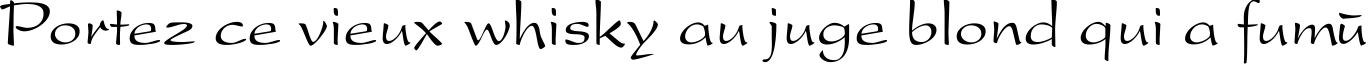 Пример написания шрифтом Arx Cyr текста на французском