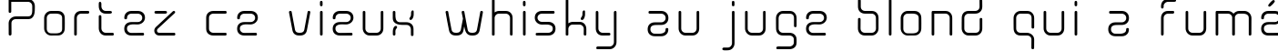 Пример написания шрифтом AunchantedXspace текста на французском