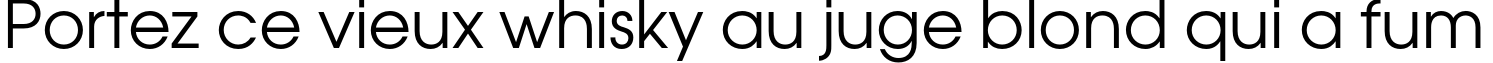 Пример написания шрифтом AvantGardeC текста на французском