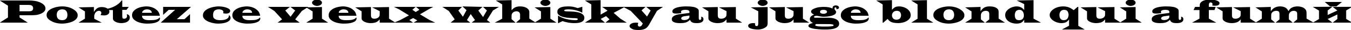 Пример написания шрифтом AZLatinWideCTT текста на французском
