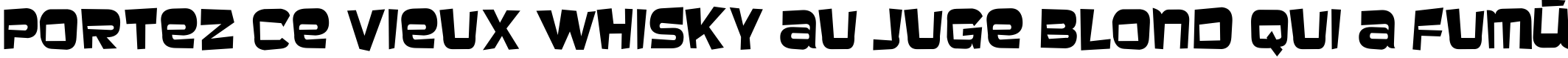 Пример написания шрифтом Baveuse текста на французском