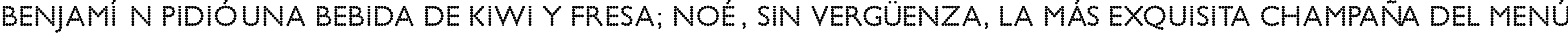 Пример написания шрифтом Bead Chain текста на испанском