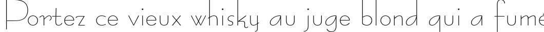Пример написания шрифтом BernhardFashion BT текста на французском