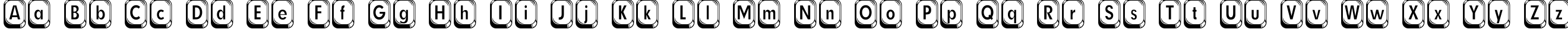 Пример написания английского алфавита шрифтом Betsy Flanagan