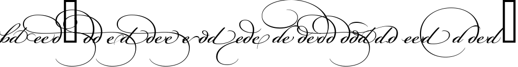 Пример написания шрифтом Bickham Script Alt One текста на французском
