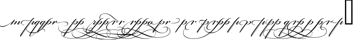 Пример написания шрифтом Bickham Script Alt Three текста на французском