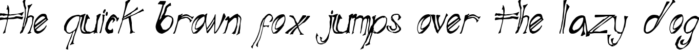 Пример написания шрифтом Double Serif текста на английском