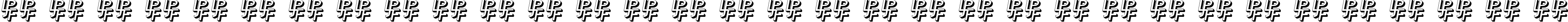 Пример написания русского алфавита шрифтом Bolton Sans Embossed
