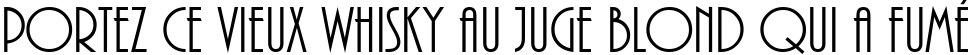 Пример написания шрифтом BONNIE Regular текста на французском