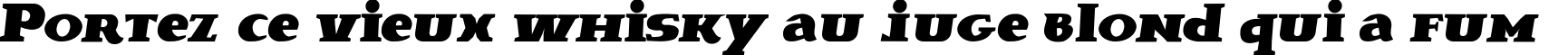 Пример написания шрифтом Brava Italic текста на французском