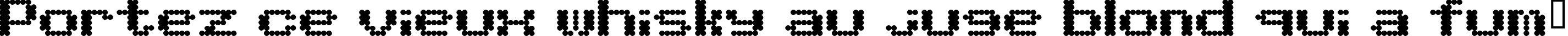 Пример написания шрифтом BubbleBath текста на французском