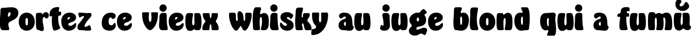 Пример написания шрифтом Bulka текста на французском