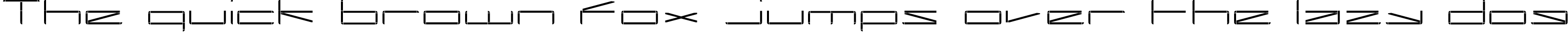 Пример написания шрифтом regular текста на английском
