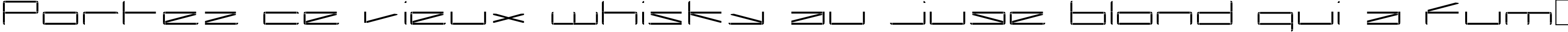 Пример написания шрифтом Capacitor regular текста на французском