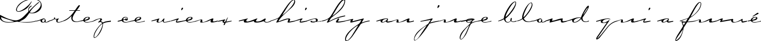 Пример написания шрифтом Carpenter Script текста на французском
