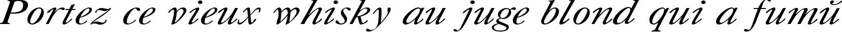 Пример написания шрифтом Caslon Italic:001.001 текста на французском