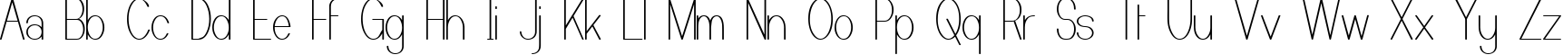 Пример написания английского алфавита шрифтом Castorgate - Upright