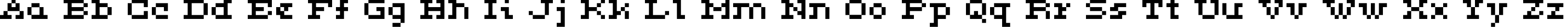 Пример написания английского алфавита шрифтом ceriph 05_53