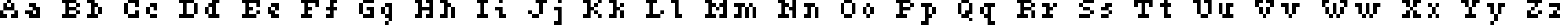 Пример написания английского алфавита шрифтом ceriph 05_56