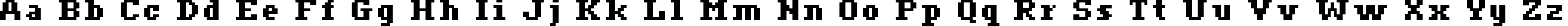 Пример написания английского алфавита шрифтом ceriph 07_66