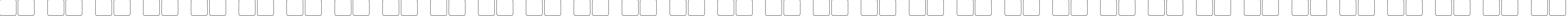 Пример написания русского алфавита шрифтом Chinyen Hollow