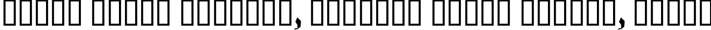 Пример написания шрифтом ChunkoBlockoThinner текста на белорусском