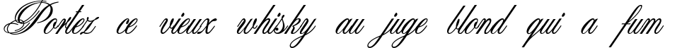 Пример написания шрифтом Connetable текста на французском