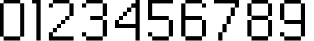 Пример написания цифр шрифтом copy 10_56