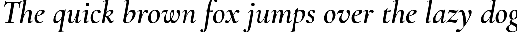 Пример написания шрифтом SemiBold Italic текста на английском